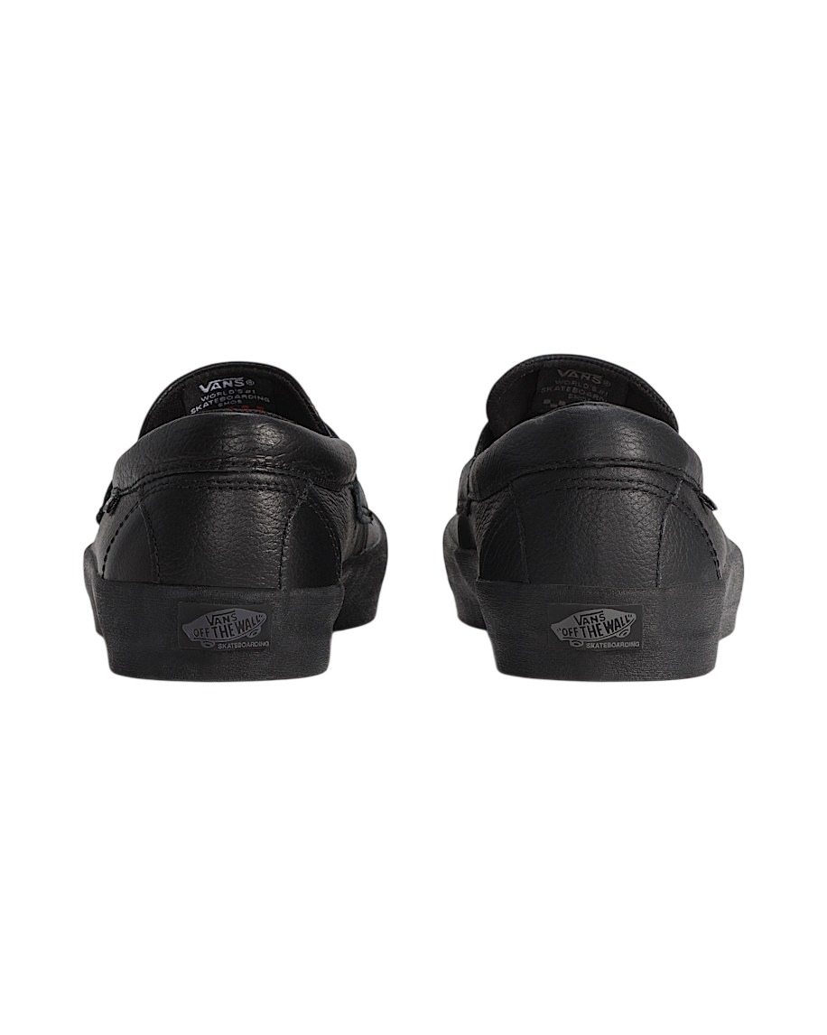 Vans Skate Loafer - Black Leather – Palm Isle Skateshop Vans Skate Loafer - Black Leather – Palm Isle Skateshop