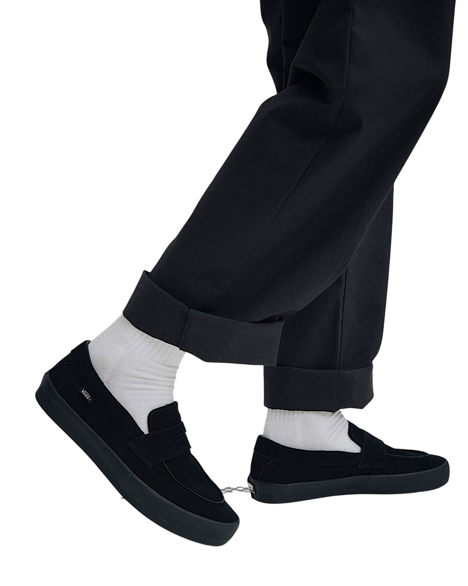 Skate Loafer - Daim Noir/Noir