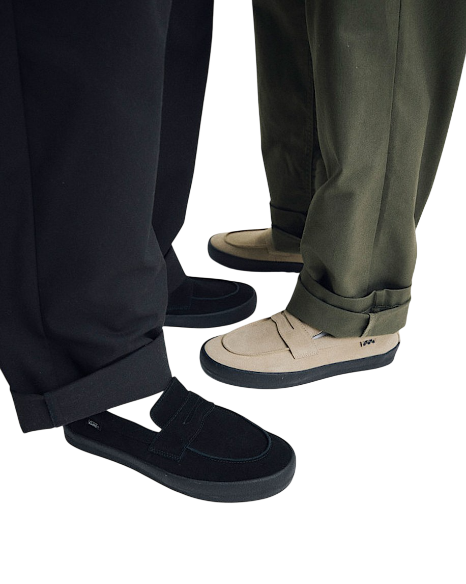 Skate Loafer - Daim Noir/Noir