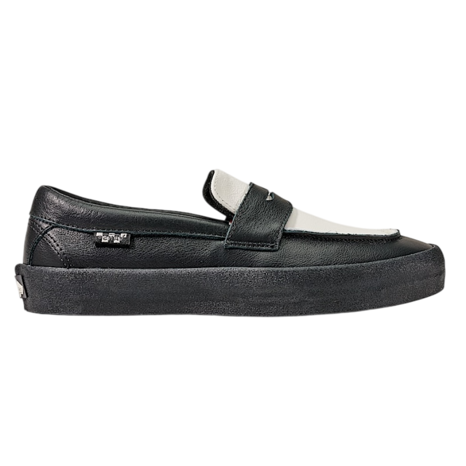 Skate Loafer - Black/White