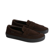 Skate Loafer - Suede Black/Brown