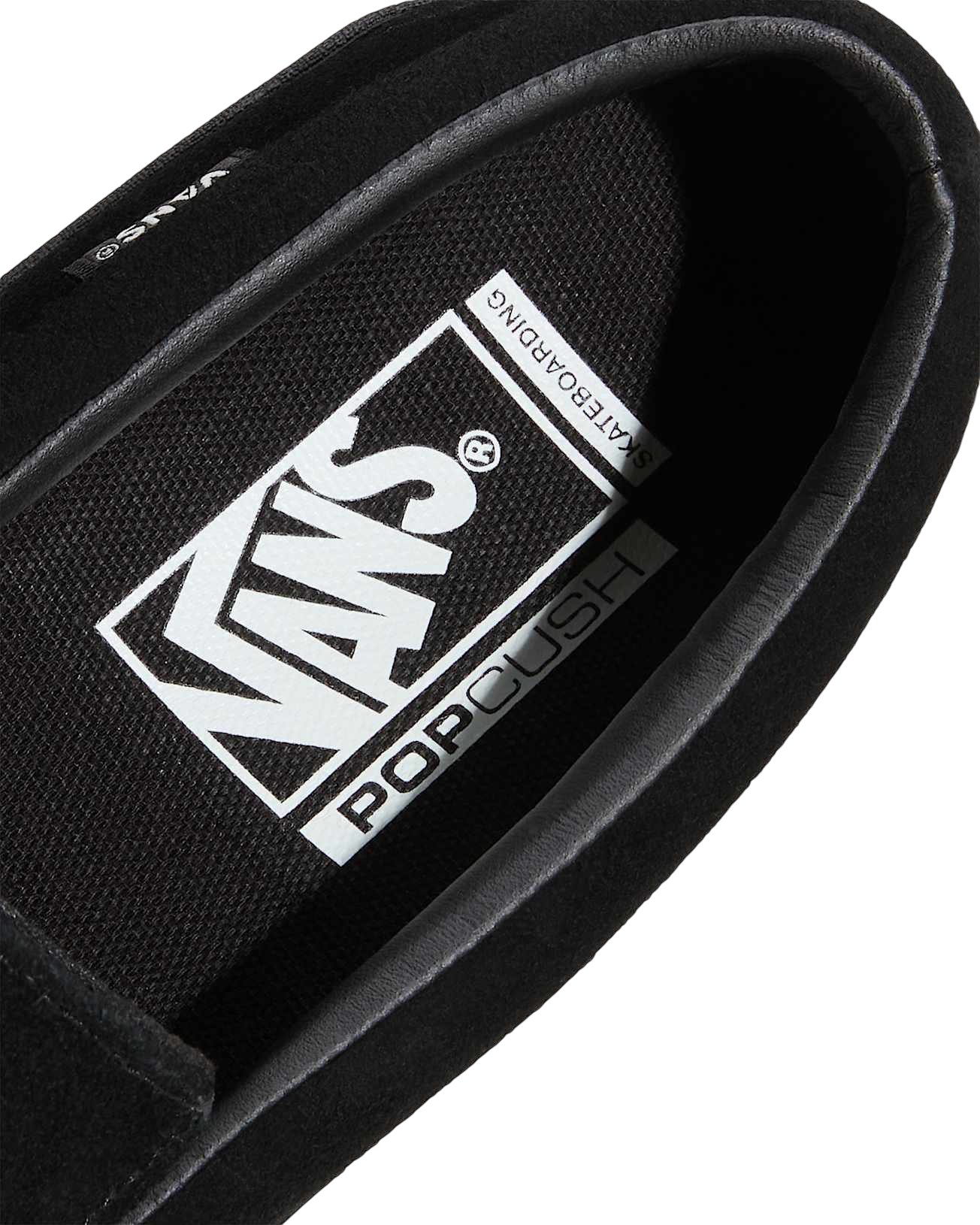 Skate Loafer - Suede Black/Black