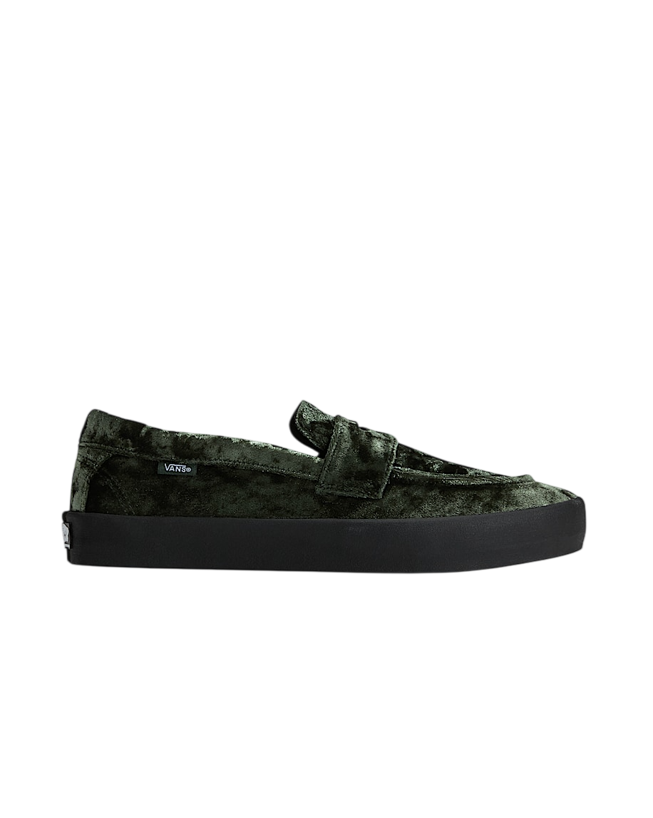 Skate Loafer en Velours - Vert Pétrole