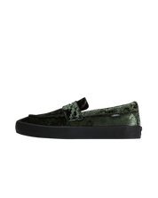 Skate Loafer en Velours - Vert Pétrole