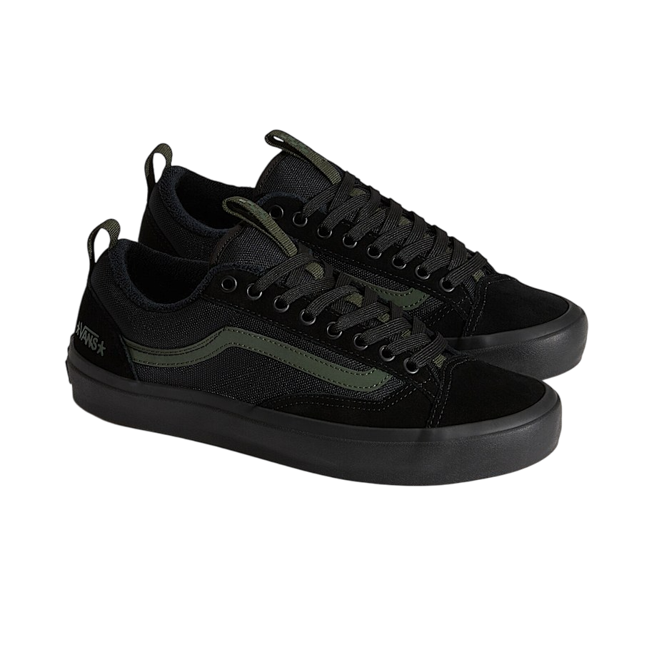 Skate Old Skool 36+ Atiba - Black/Dark Green