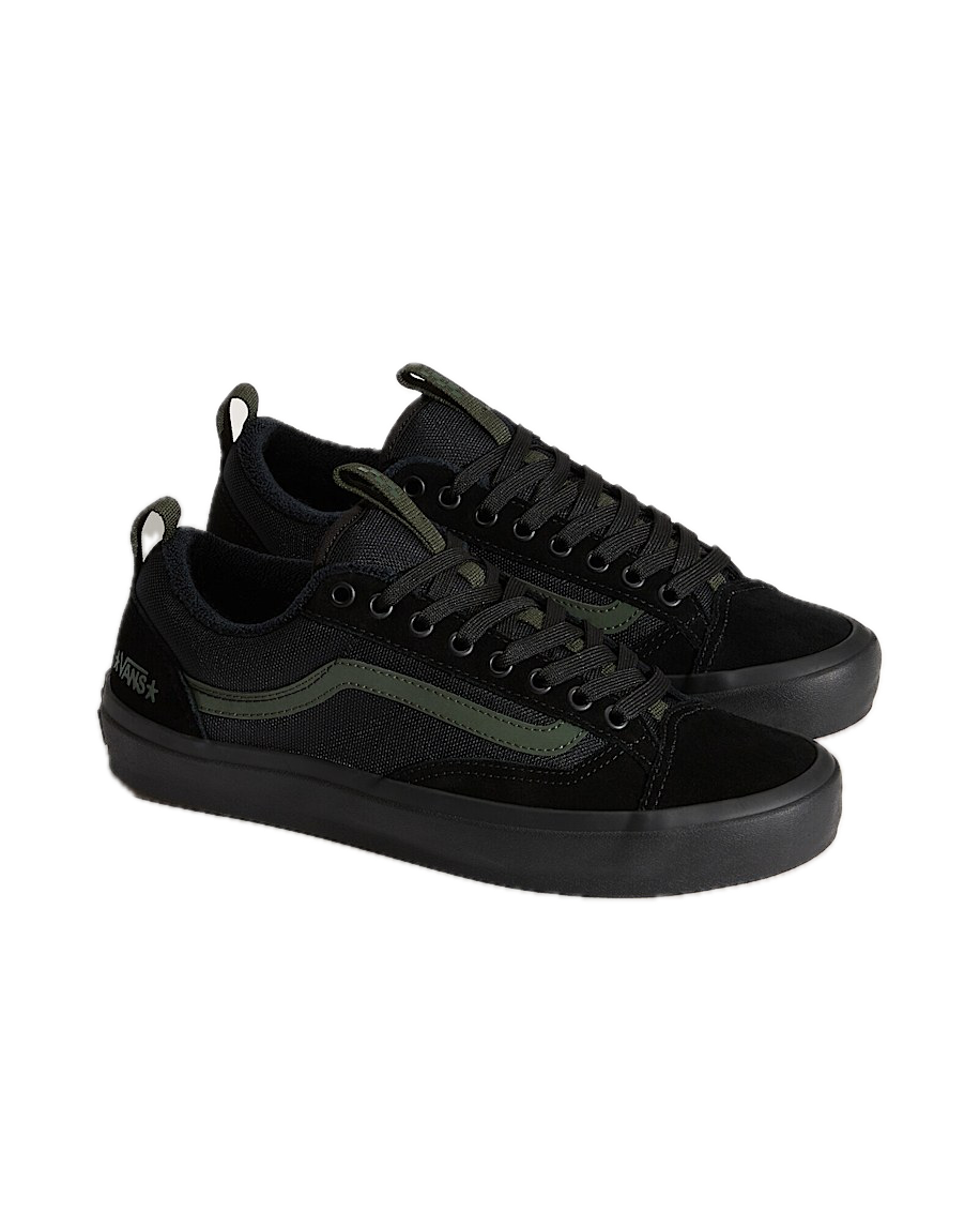 Skate Old Skool 36+ Atiba - Black/Dark Green