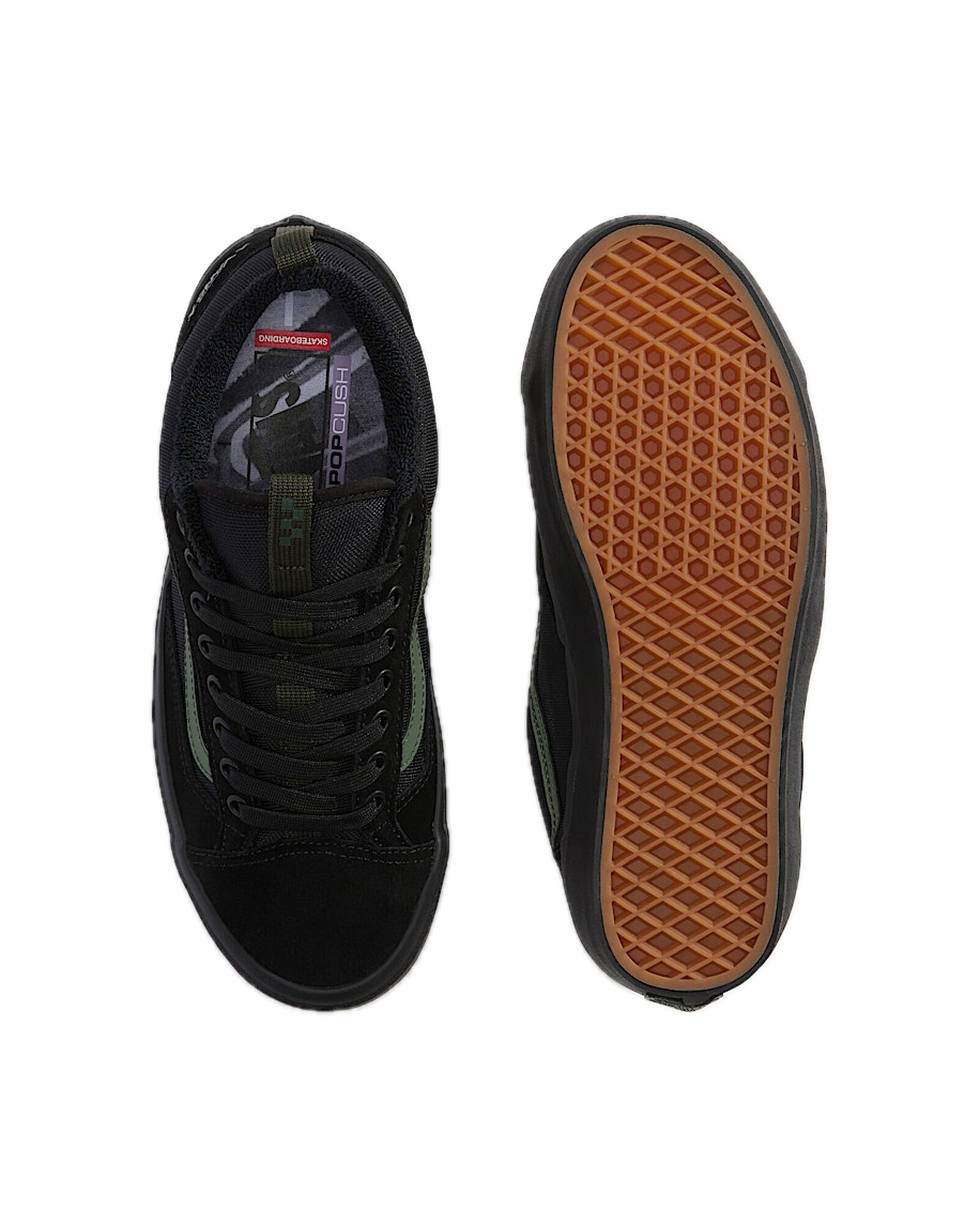 Skate Old Skool 36+ Atiba - Black/Dark Green
