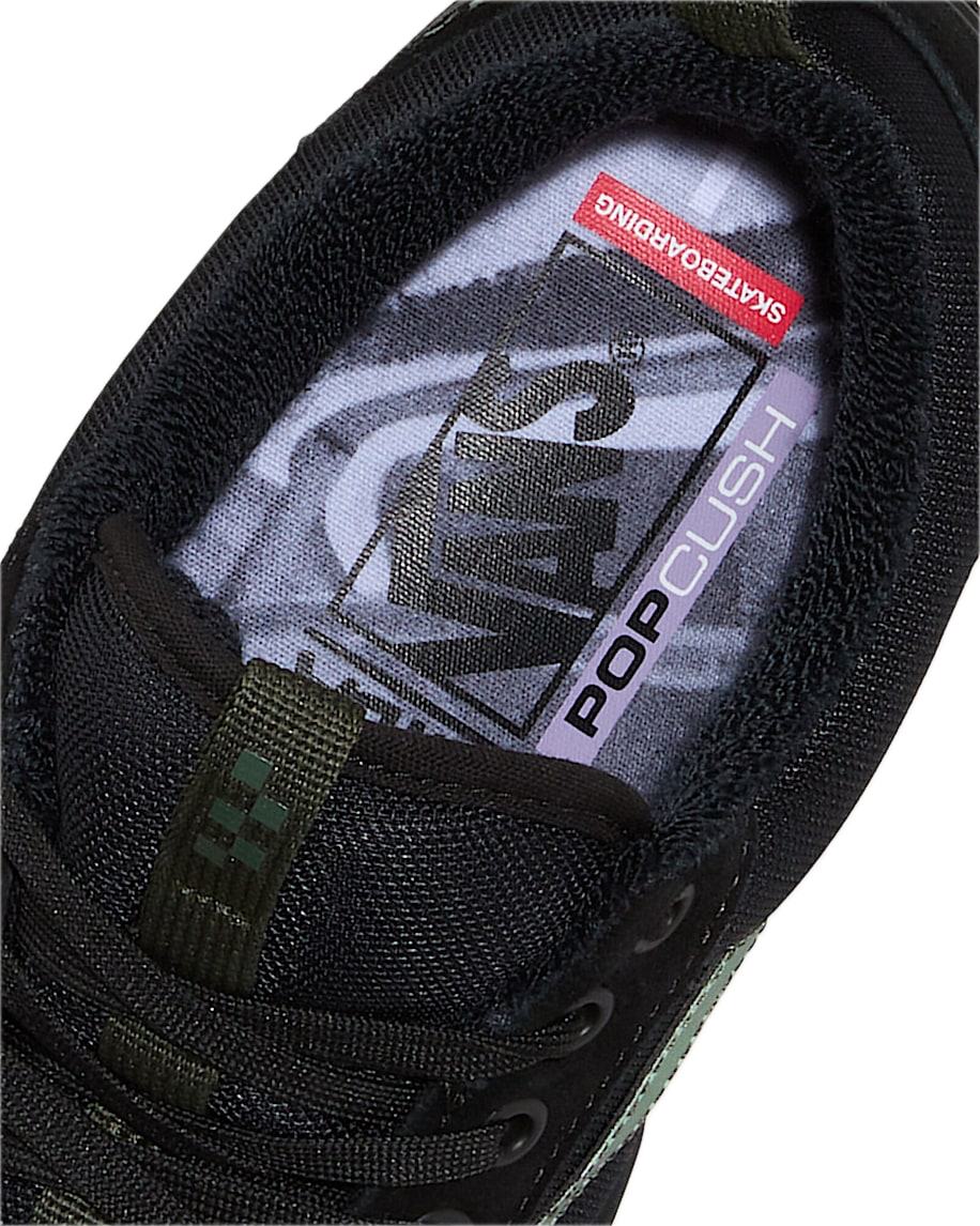Skate Old Skool 36+ Atiba - Black/Dark Green