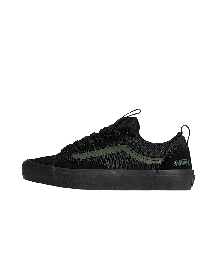 Skate Old Skool 36+ Atiba - Black/Dark Green