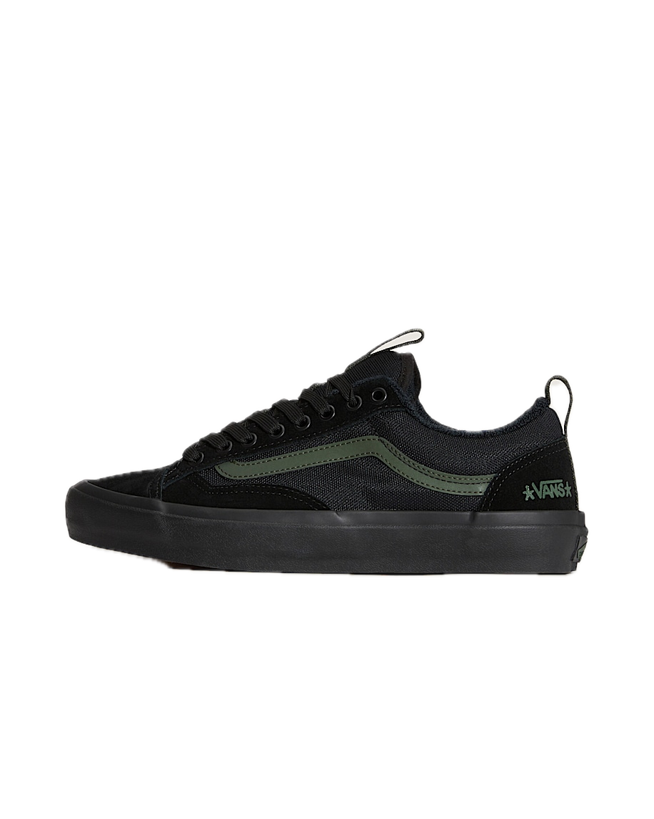 Skate Old Skool 36+ Atiba - Black/Dark Green