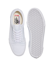 Skate Old Skool - Canvas Blanc Pur