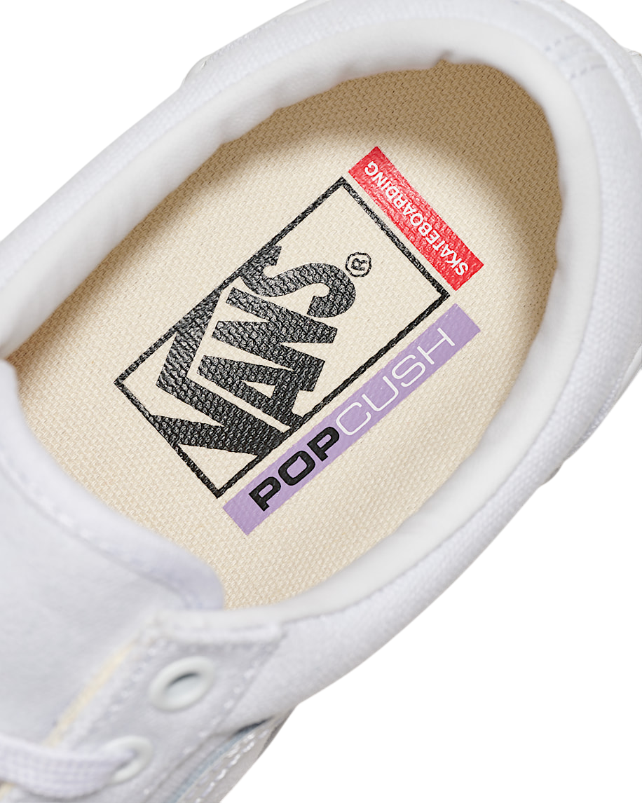 Skate Old Skool - Canvas Blanc Pur