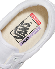 Skate Old Skool - Canvas Blanc Pur