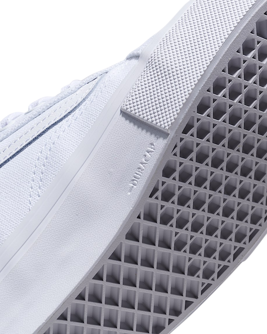 Skate Old Skool - Canvas Blanc Pur
