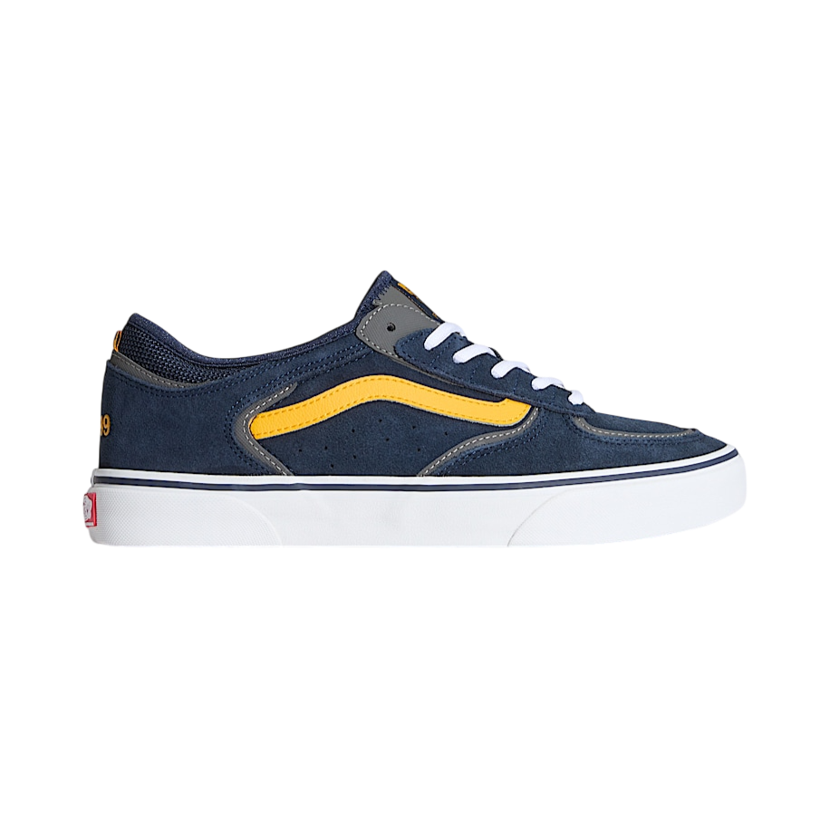 Skate Rowley - Navy Blue/Yellow