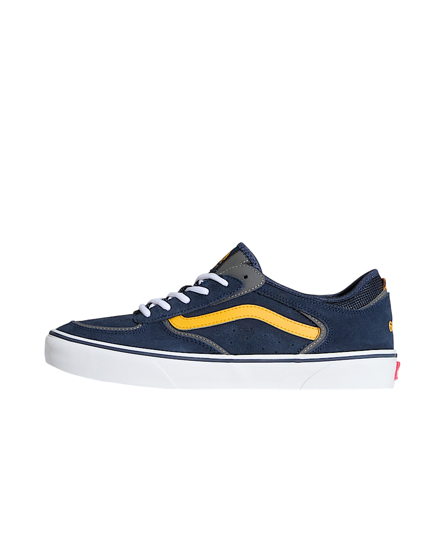 Skate Rowley - Navy Blue/Yellow