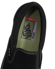 Skate Slip-On - Noir/Vert Olive