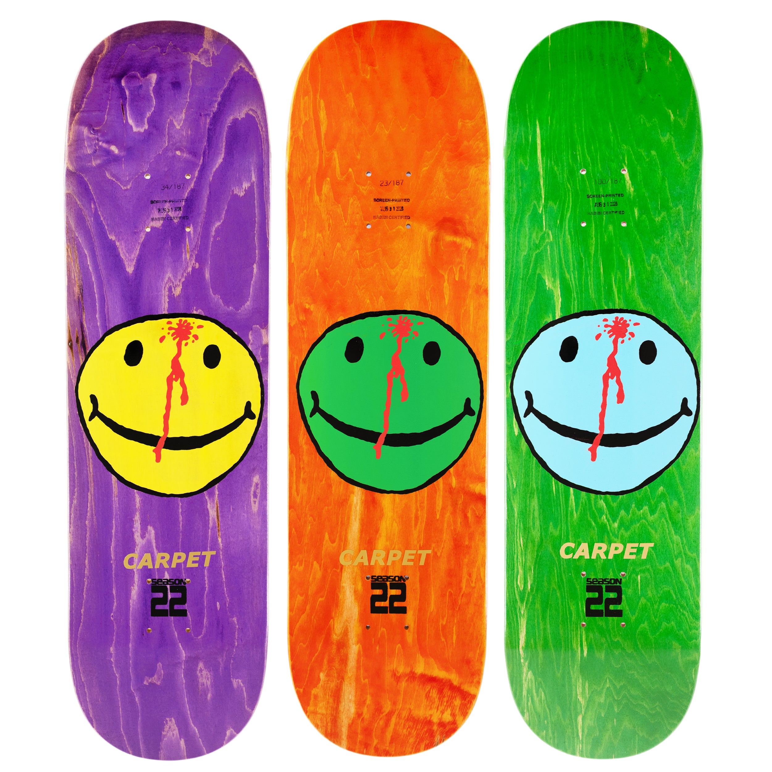 Dinosaur Jr. Smiley Deck