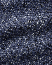 Speckle Knit Sweater - Navy