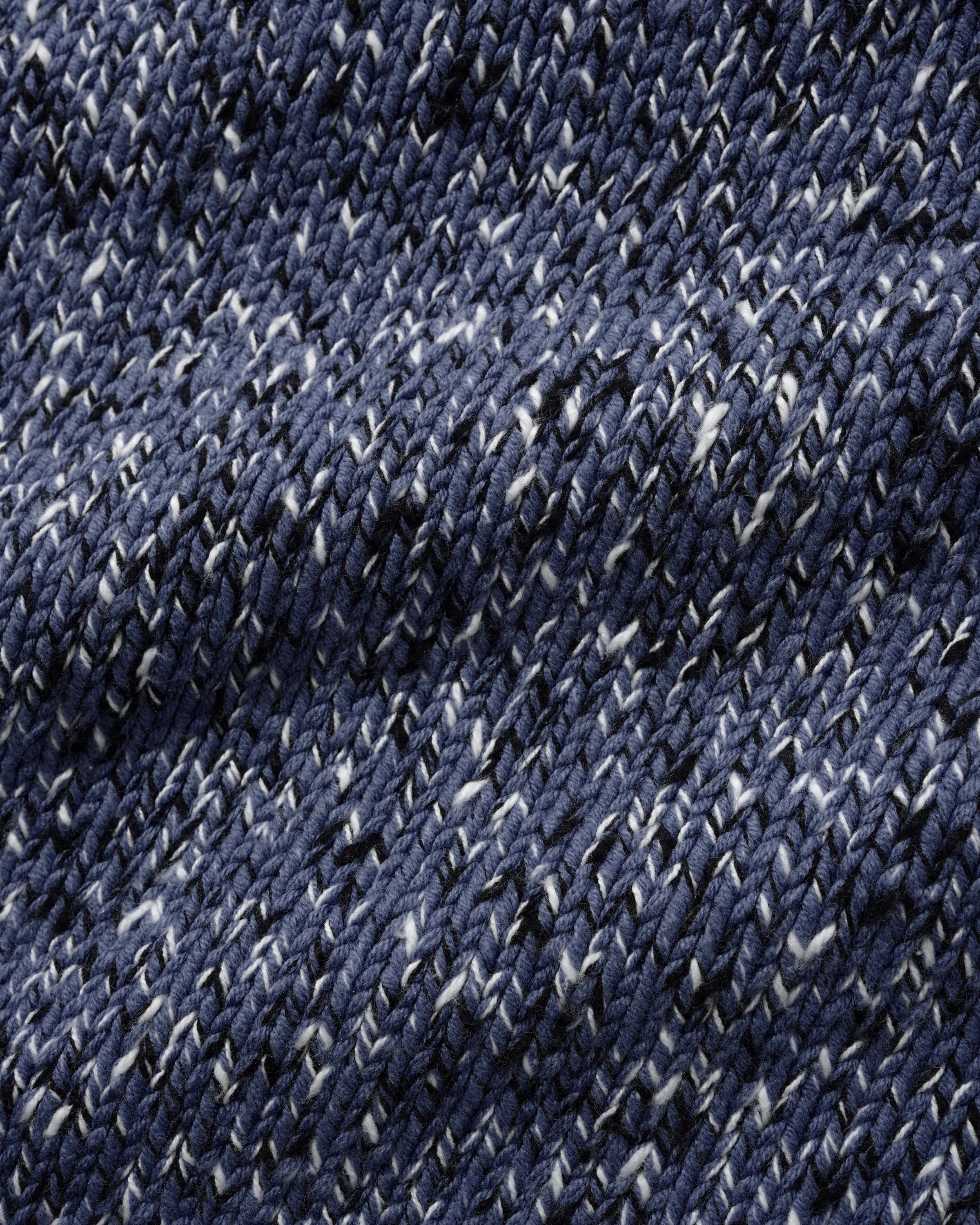 Speckle Knit Sweater - Navy