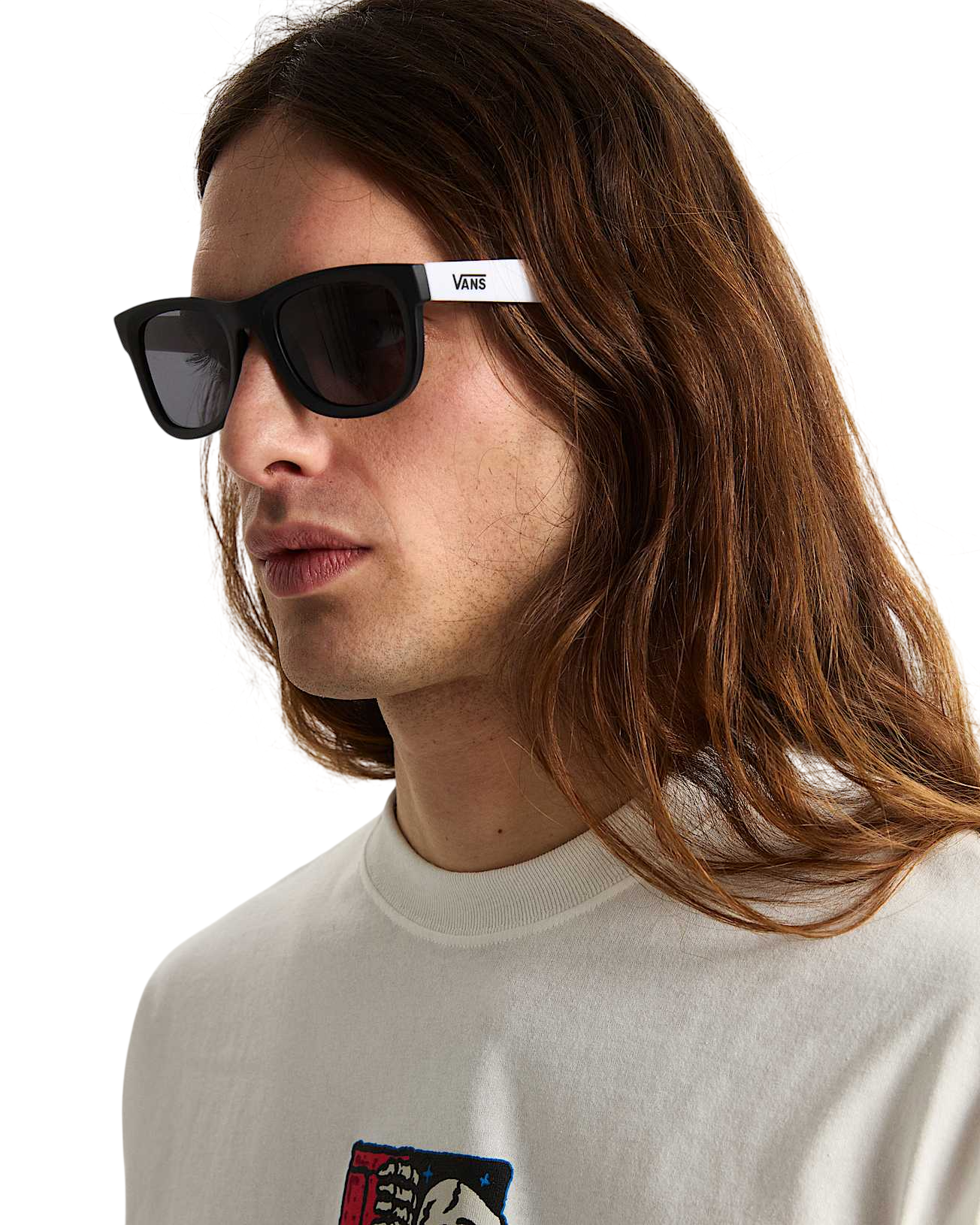 Lunettes de Soleil Spicoli - Noir/Blanc