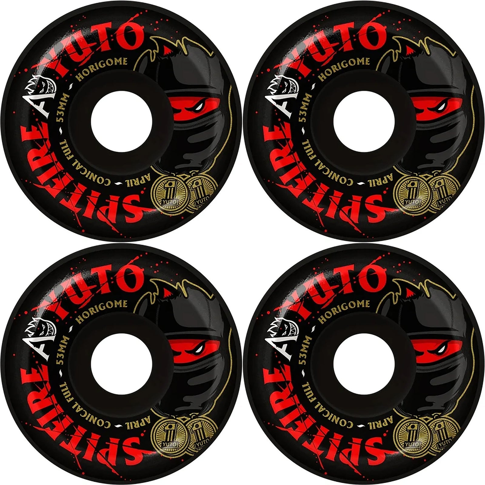 Formula Four April Yuto Horigome Conical Full 99D - Black
