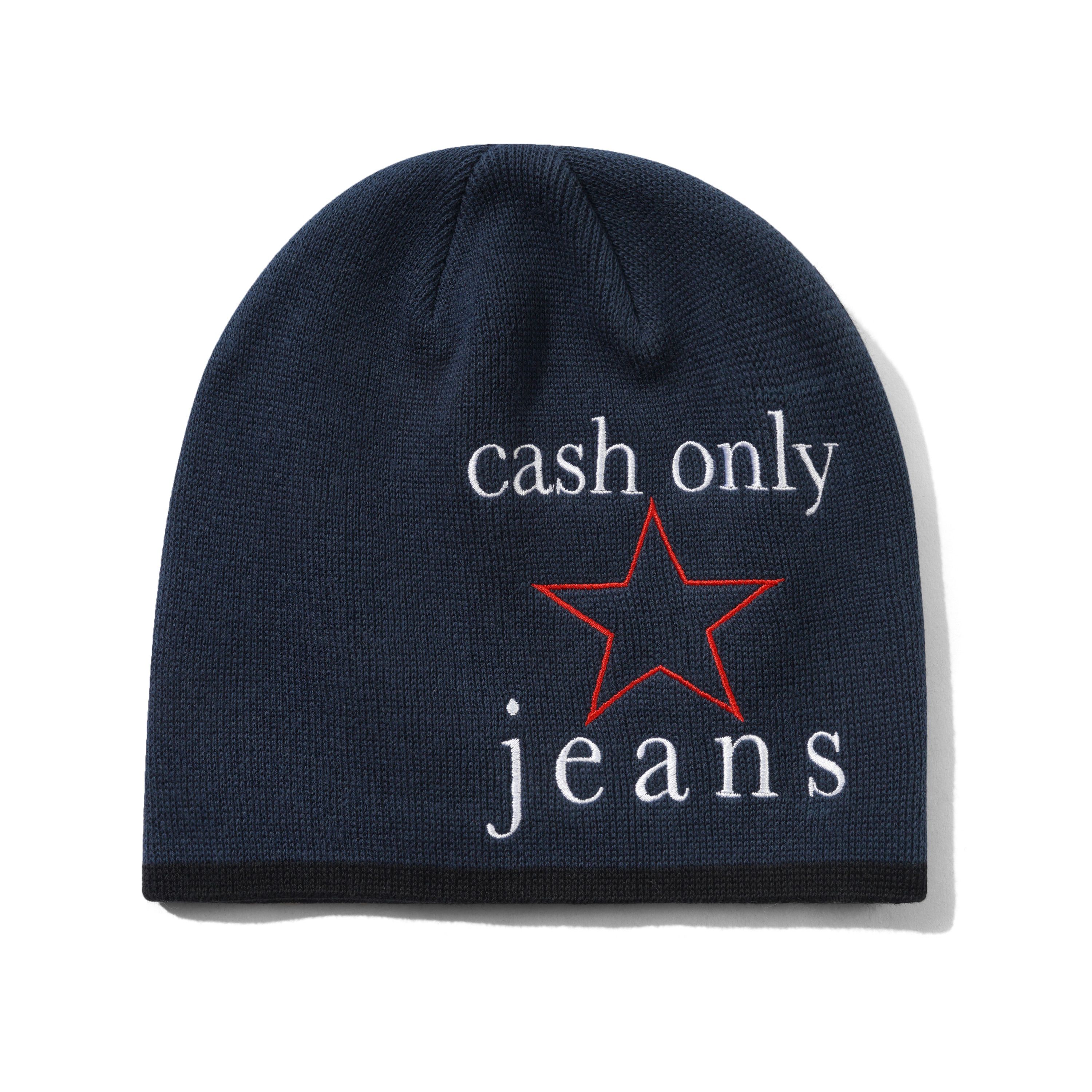 Star Skully Beanie - Navy