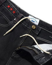 Stars Denim Jeans - Washed Black