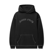 Stitch Logo Pullover Hood - Black