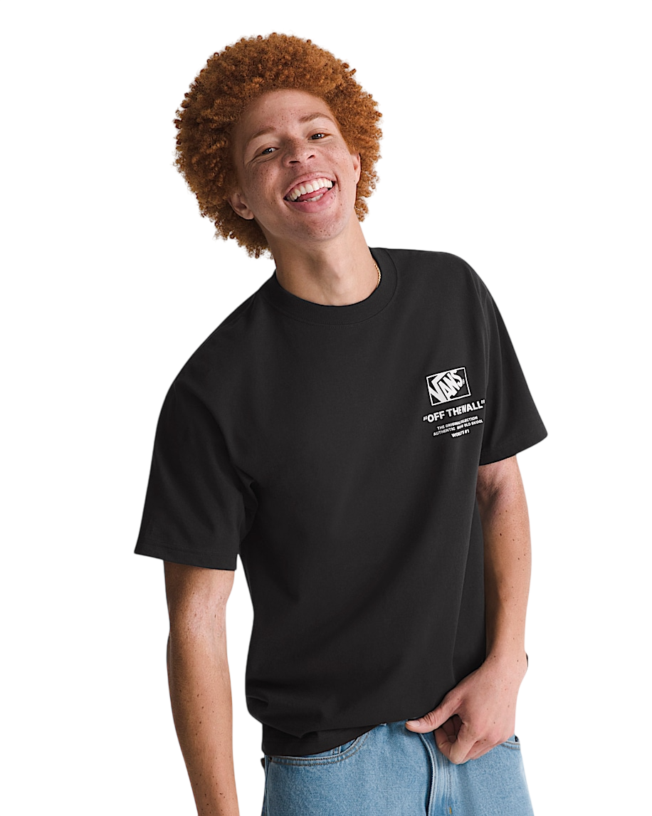 Stockpile T-Shirt - Black/White