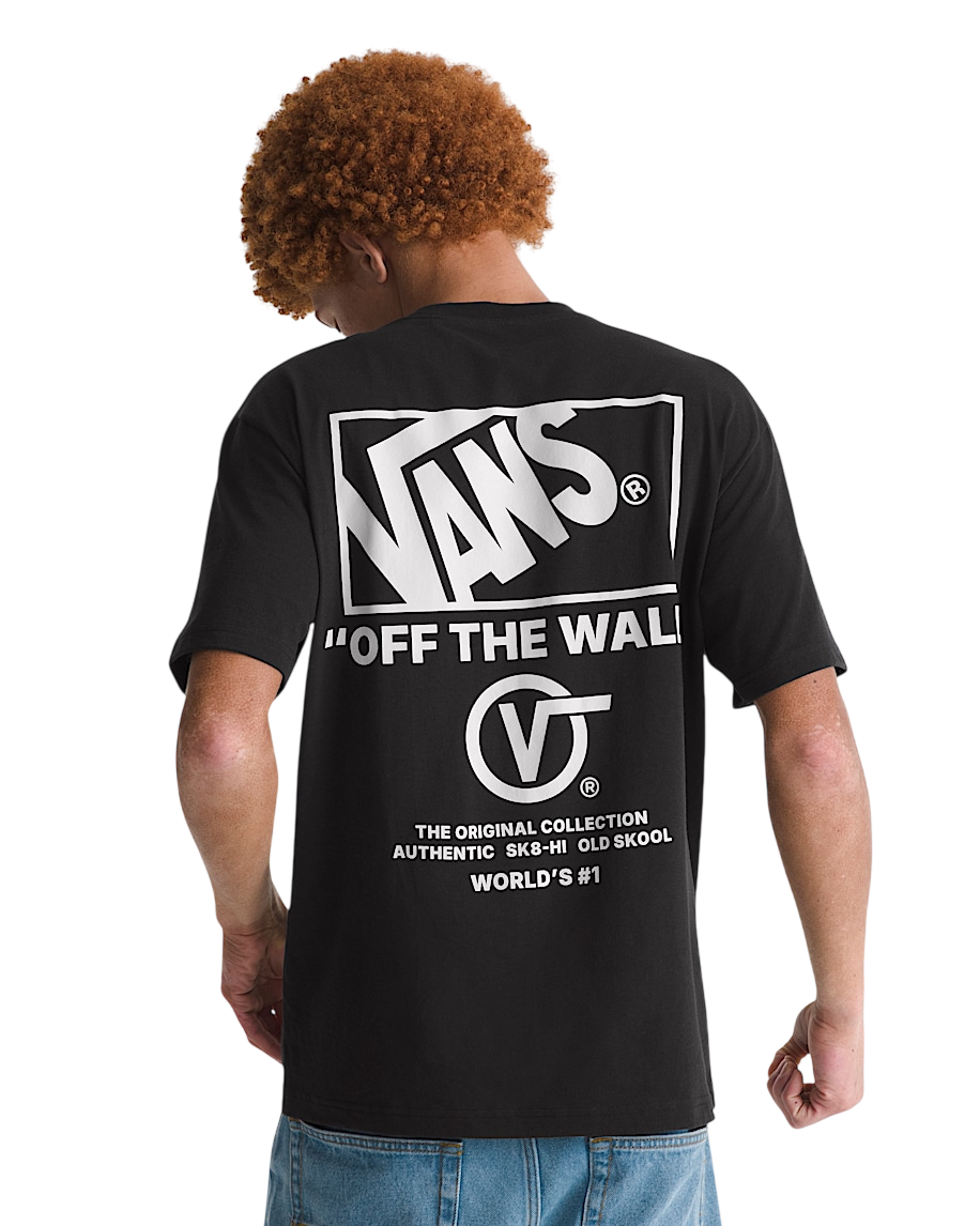 Stockpile T-Shirt - Black/White