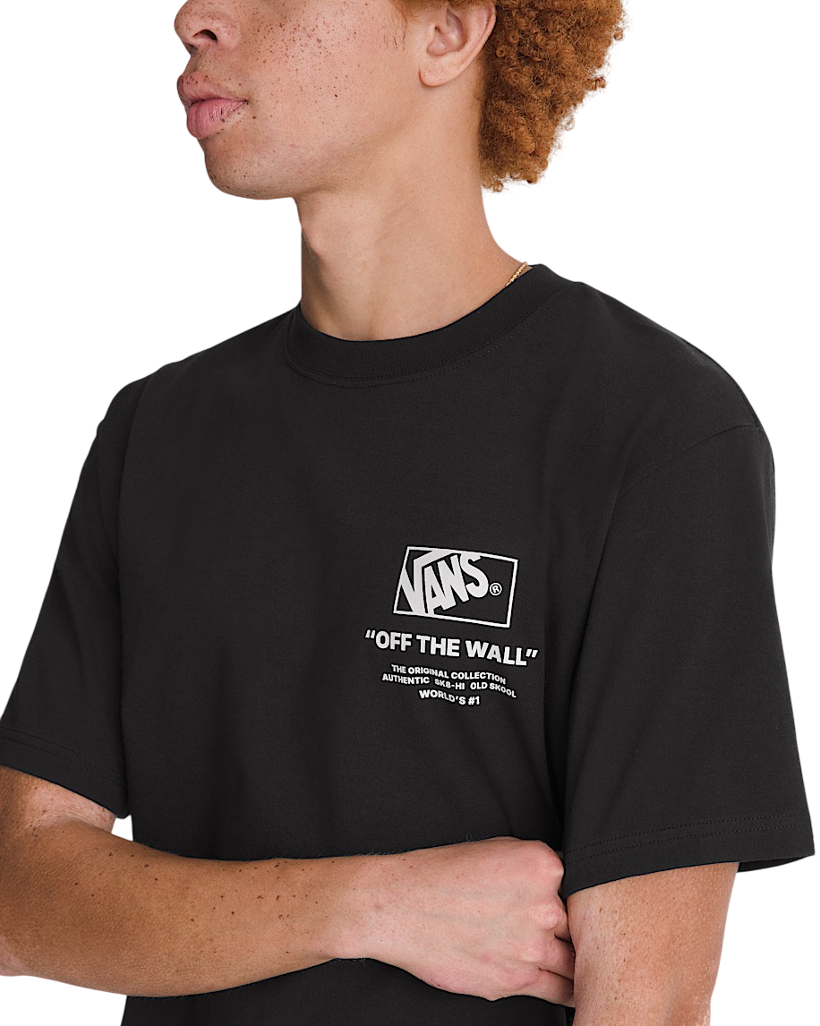 Stockpile T-Shirt - Black/White