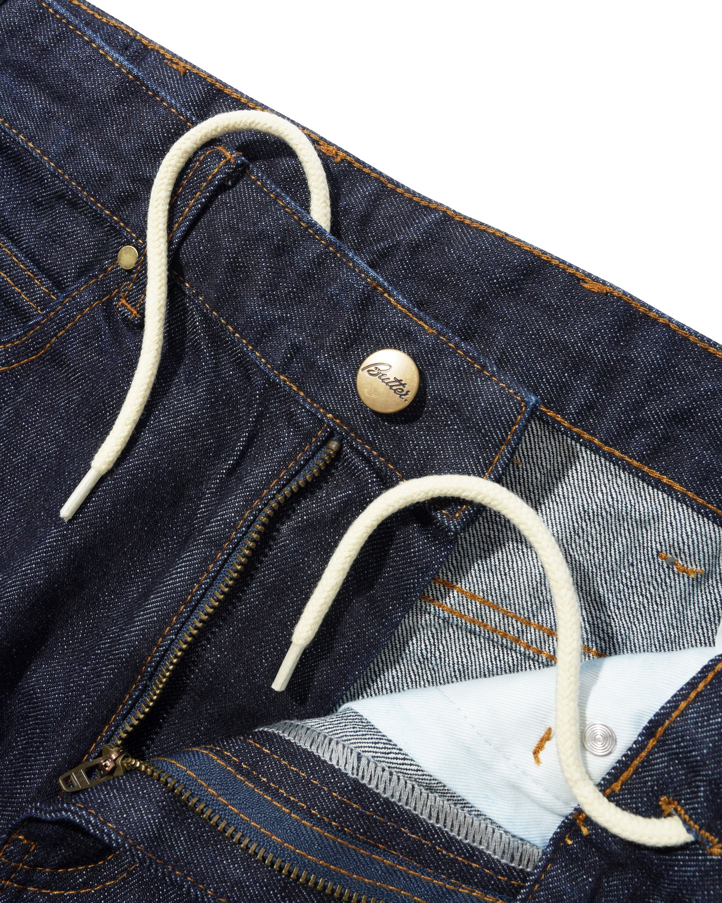 Jeans Coupe Droite - Bleu Selvedge