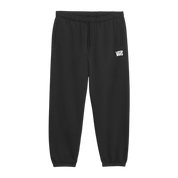 Stretch Logo Fleece Pant II - Black/White