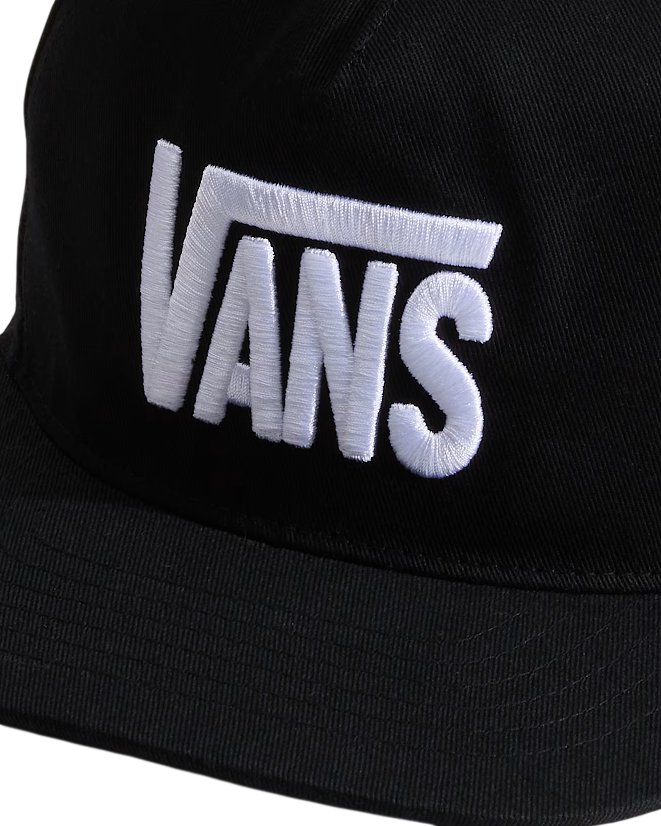 Stretch Logo Snapback - Black