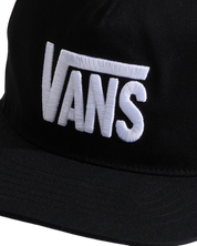 Stretch Logo Snapback - Black