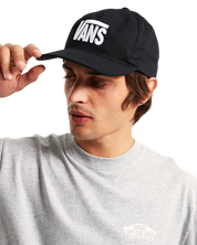 Stretch Logo Snapback - Black