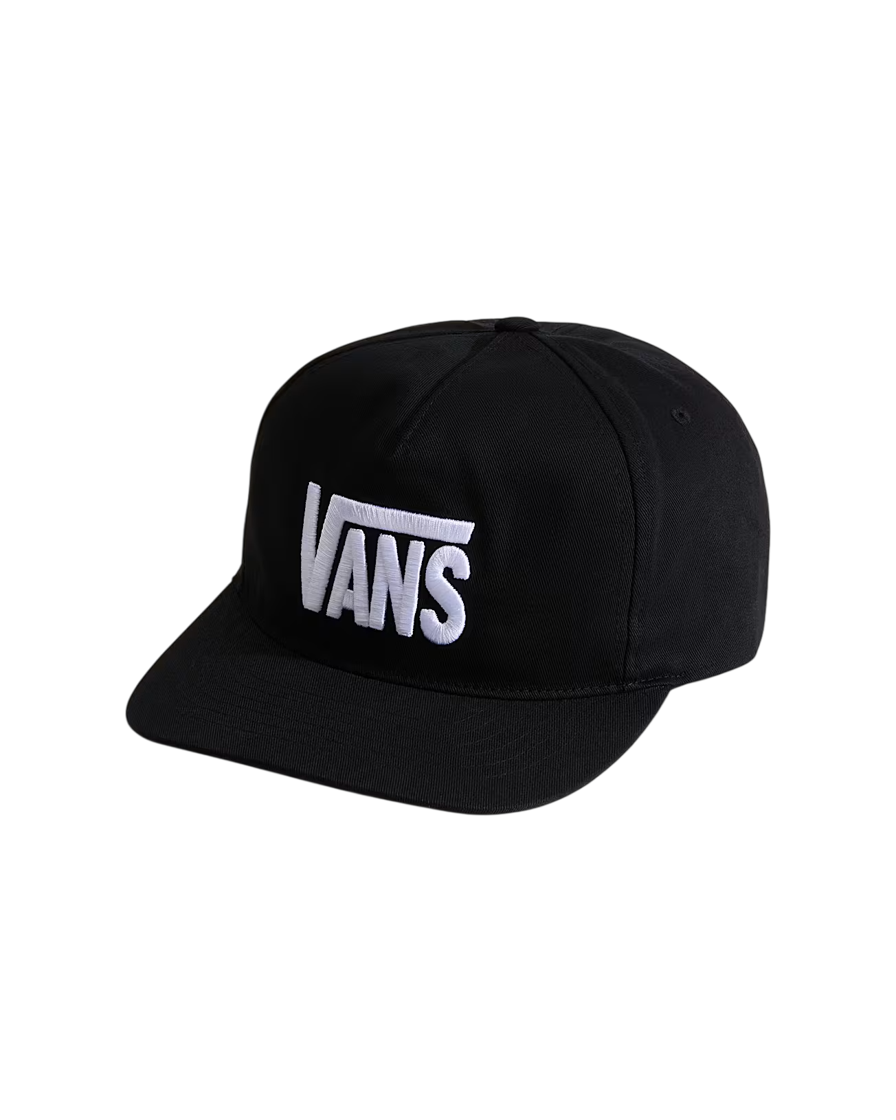 Stretch Logo Snapback - Black