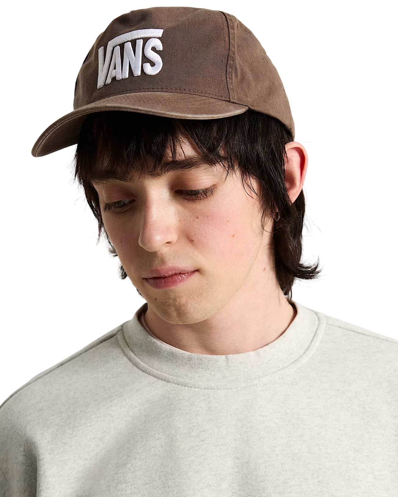 Stretch Logo Snapback - Vintage Cocoa