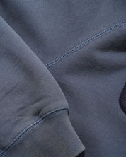 Stretch Zip-Thru Hood - Washed Navy
