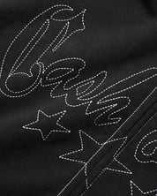 Strip Zip-Thru Hood - Washed Black