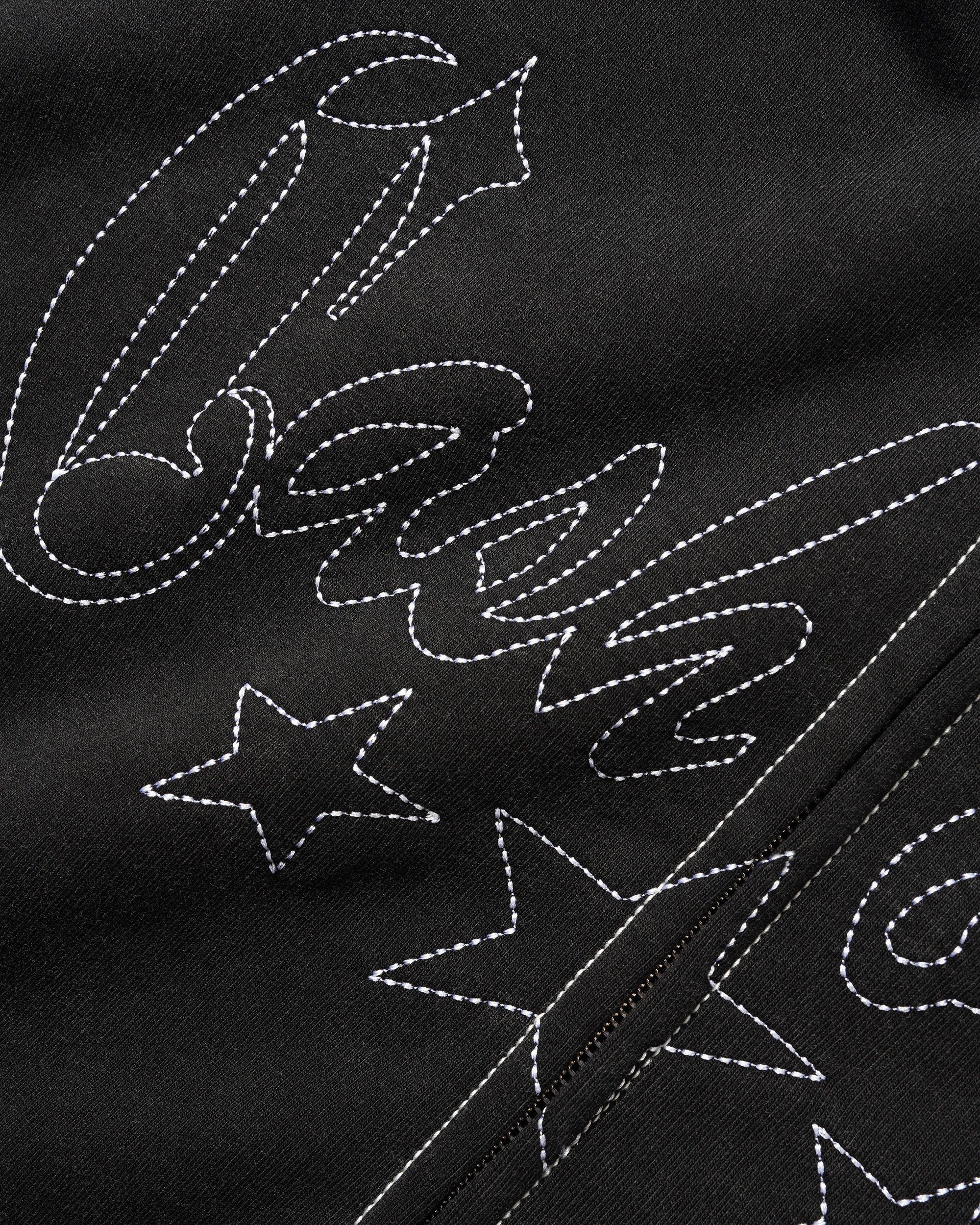 Strip Zip-Thru Hood - Washed Black