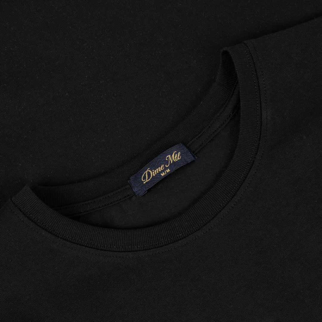Classic Small Logo LS T-Shirt - Black