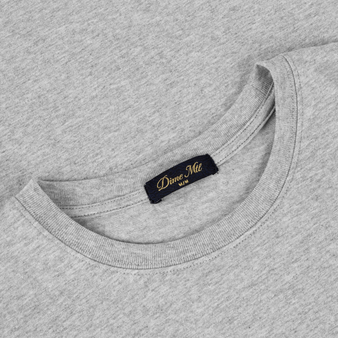 Classic Small Logo LS T-Shirt - Heather Gray