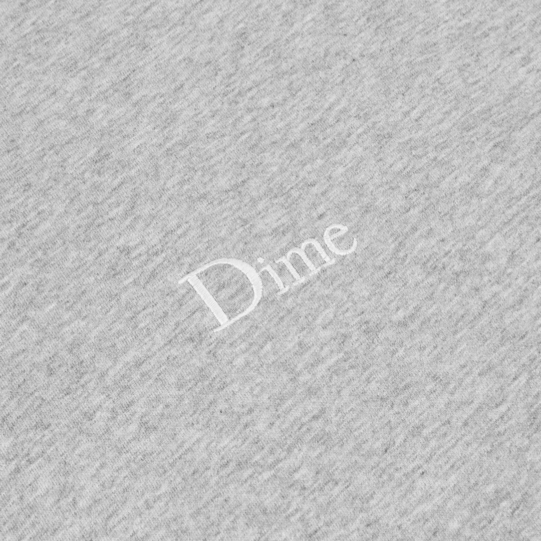 Classic Small Logo LS T-Shirt - Heather Gray