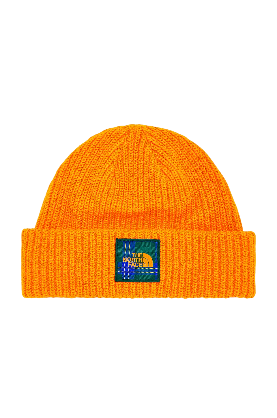 Salty Dog Beanie - Cone orange/Ponderosa Green Medium Icon Plaid 2