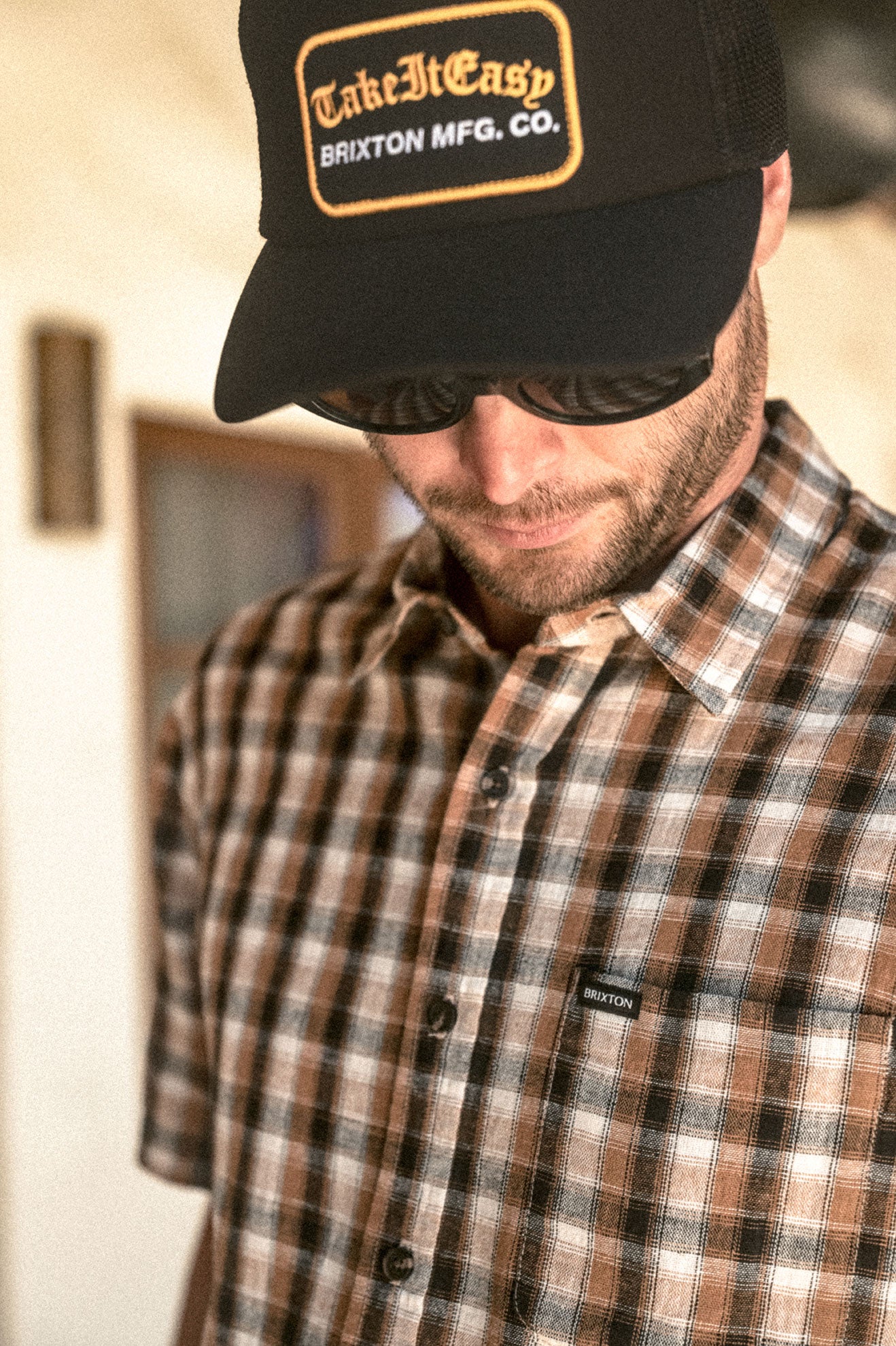 Take It Easy Trucker - Washed Black