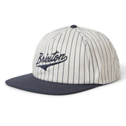 The League Snapback Cap - Washed Navy/Off White