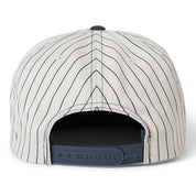 The League Snapback Cap - Washed Navy/Off White