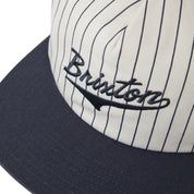 The League Snapback Cap - Washed Navy/Off White